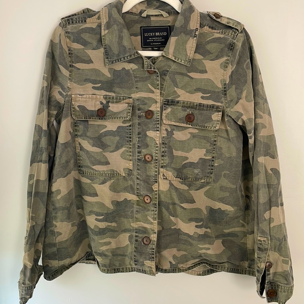 LUCKY BRAND - Army Denim Jacket